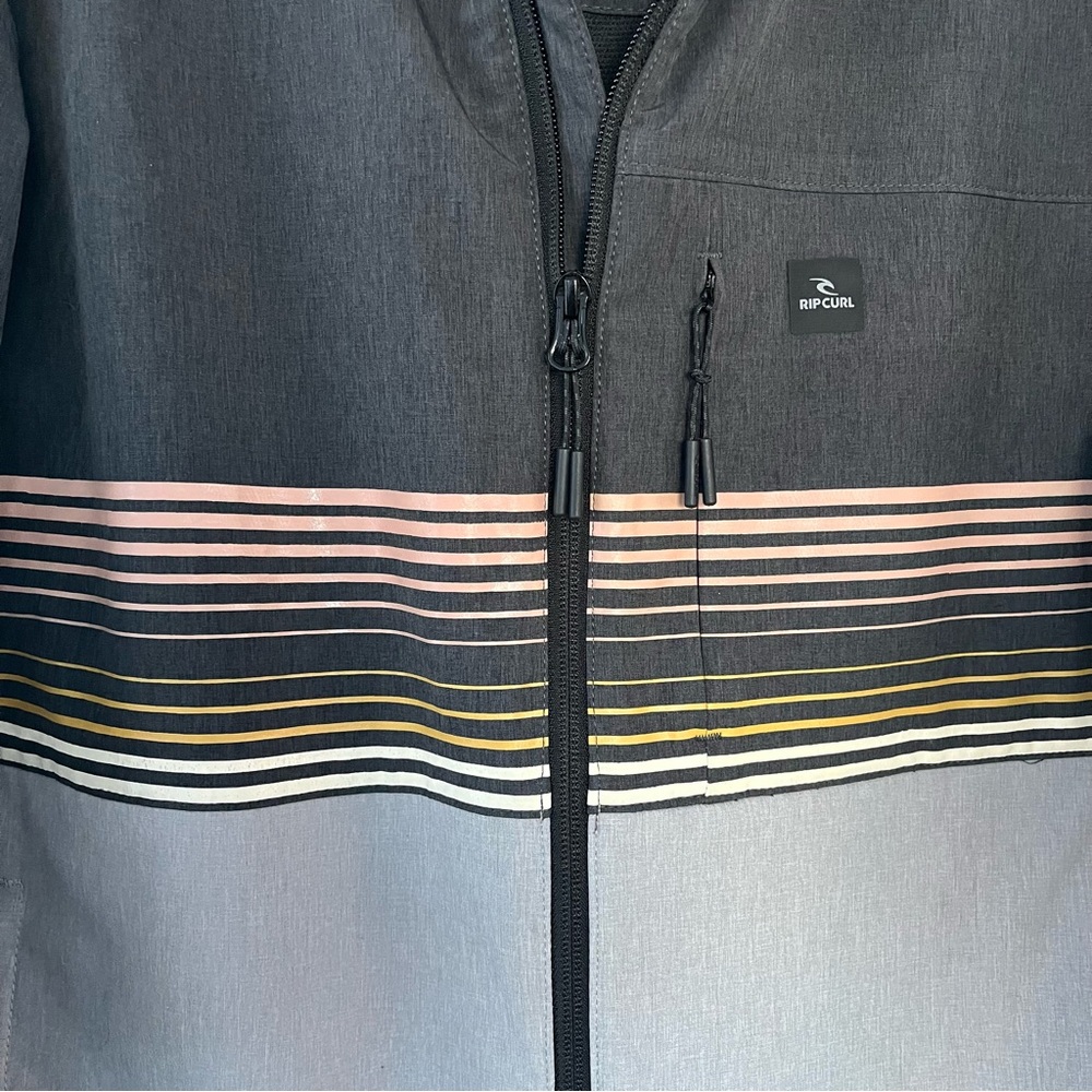Rip Curl Men's Size Small Anti Series Light Weight Jacket Full Zip with hood - Picture 2 of 8